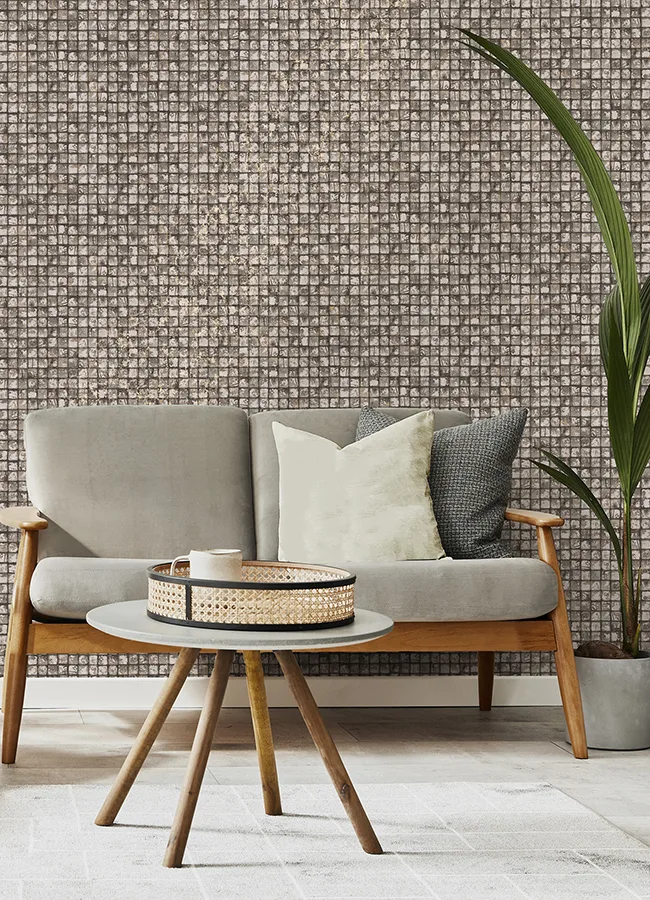 Advantage Kingsley - Grey Wallpaper | Buy Online Advantage Kingsley wallpaper, color Grey, SKU 4125-26756