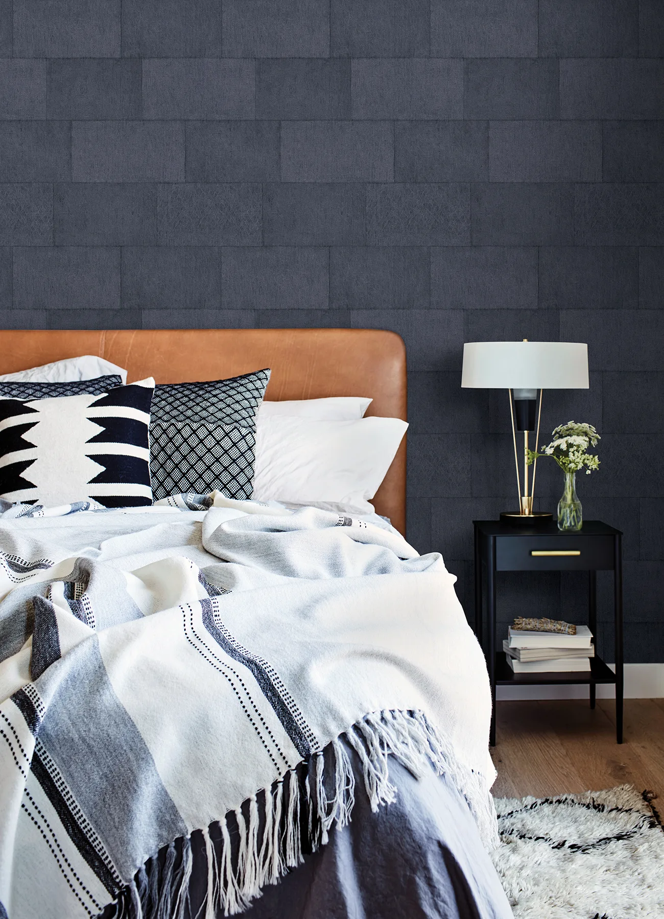 Advantage Lyell - Dark Blue Wallpaper | Buy Online Advantage Lyell wallpaper, color Dark Blue, SKU 4082-382015
