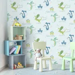 Advantage Magical Dragons wallpaper, color Blue, SKU 4203-27550