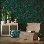 Advantage Malecon - Green Wallpaper | Buy Online Advantage Malecon wallpaper, color Green, SKU 4044-38028-1