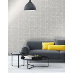 Advantage Malvolio - Silver Wallpaper | Buy Online Advantage Malvolio wallpaper, color Silver, SKU 2836-M1381