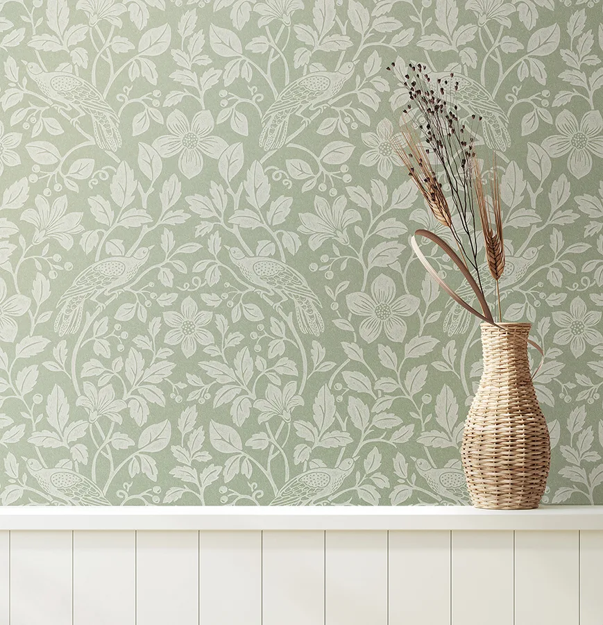 Advantage Marlow wallpaper, color Green, SKU 4164-M1816