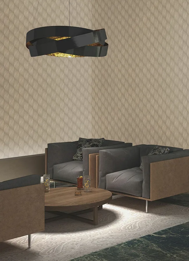Advantage Miro - Brown Wallpaper | Buy Online Advantage Miro wallpaper, color Brown, SKU 2980-687934