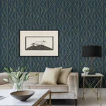 Advantage Monge - Blue Wallpaper | Buy Online Advantage Monge wallpaper, color Blue, SKU 4025-82552