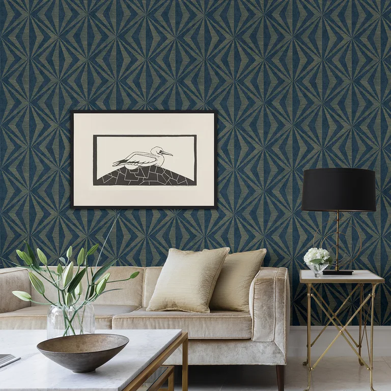 Advantage Monge wallpaper, color Blue, SKU 4025-82552