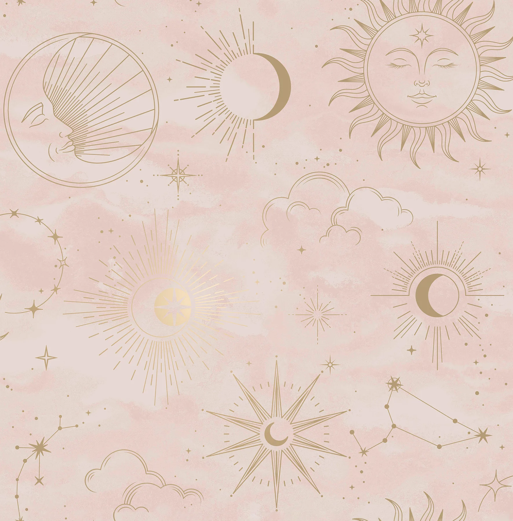 Advantage Mystic wallpaper, color Pink, SKU 4203-27588