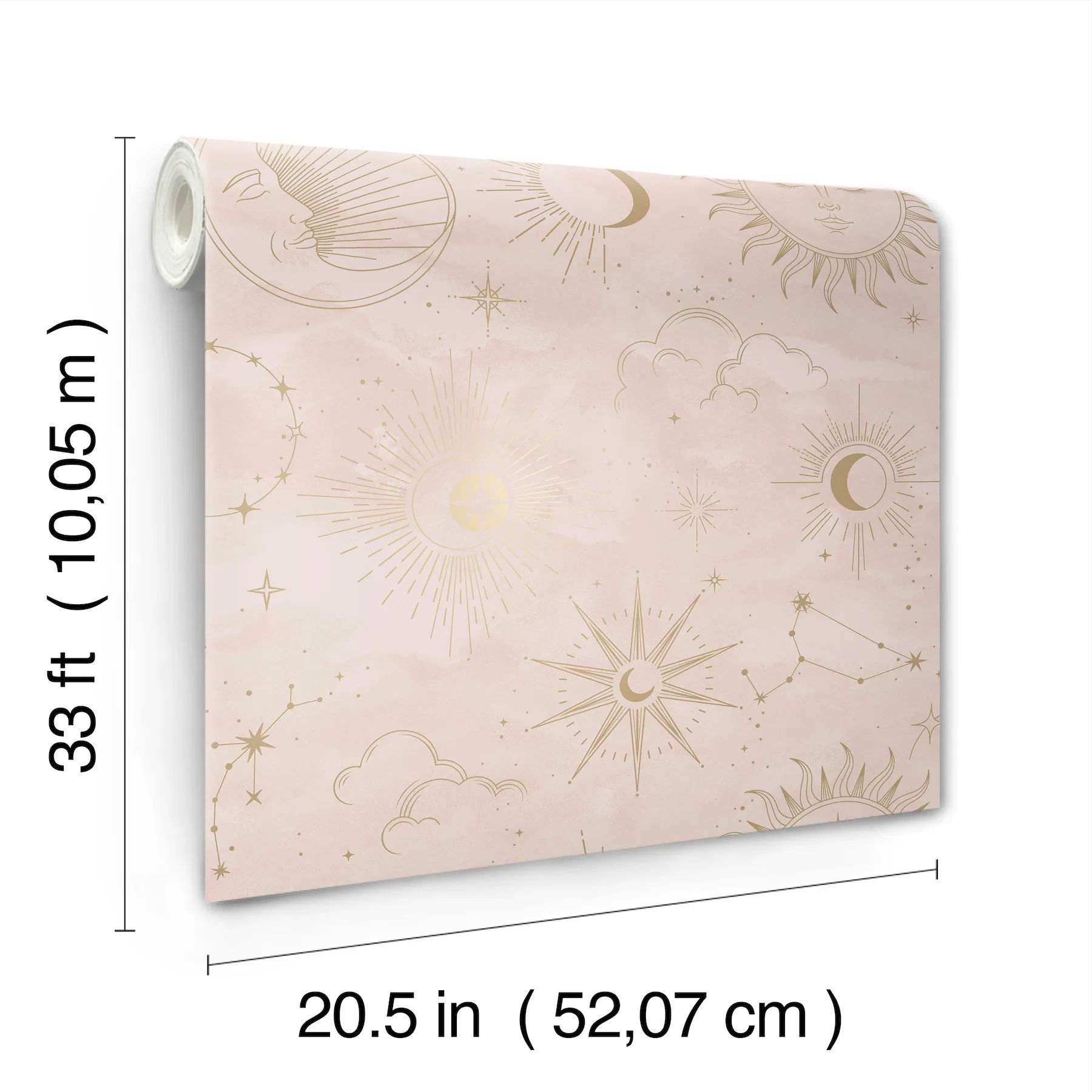 Advantage Mystic wallpaper, color Pink, SKU 4203-27588