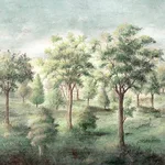 Advantage Orchard - Green Wallpaper | Buy Online Advantage Orchard wallpaper, color Green, SKU 4164-50943