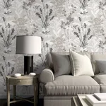 Advantage Pippin - Grey Wallpaper | Buy Online Advantage Pippin wallpaper, color Grey, SKU 2814-24571