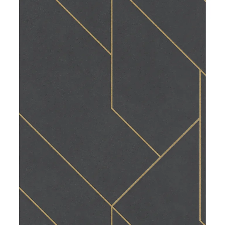 Advantage Pollock wallpaper, color Black, SKU 4015-427431