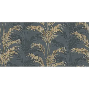 Advantage Rattan wallpaper, color Charcoal, SKU 4168-17741