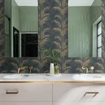 Advantage Rattan - Charcoal Wallpaper | Buy Online Advantage Rattan wallpaper, color Charcoal, SKU 4168-17741