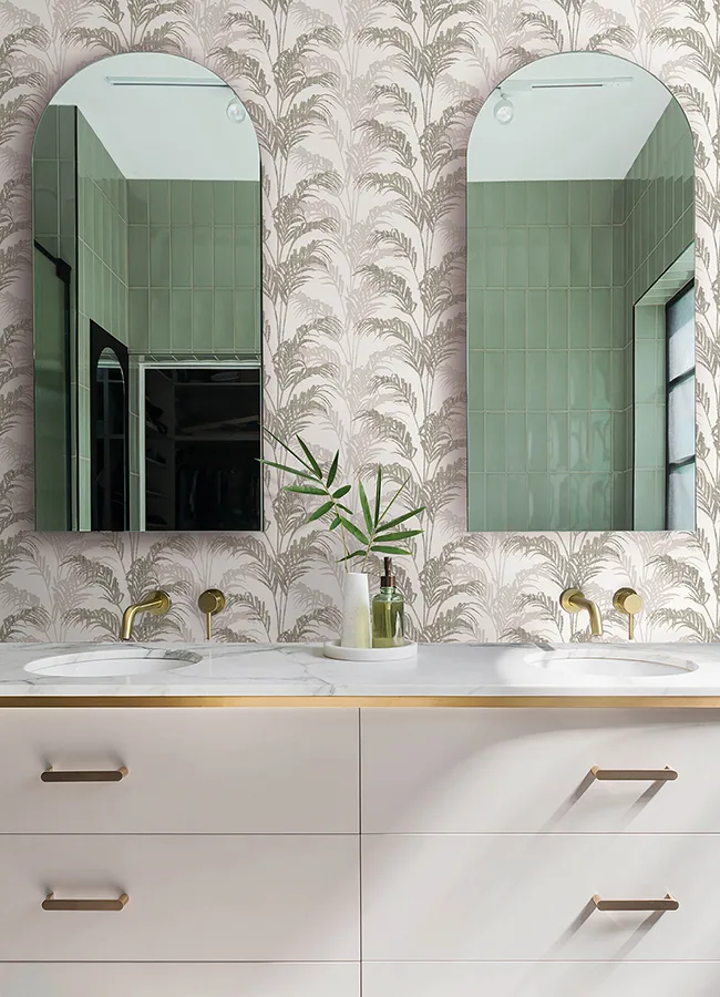 Advantage Rattan wallpaper, color Silver, SKU 4168-17737
