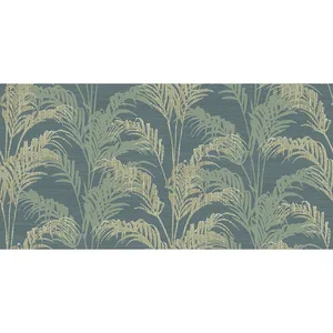 Advantage Rattan wallpaper, color Teal, SKU 4168-17731