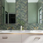 Advantage Rattan - Teal Wallpaper | Buy Online Advantage Rattan wallpaper, color Teal, SKU 4168-17731