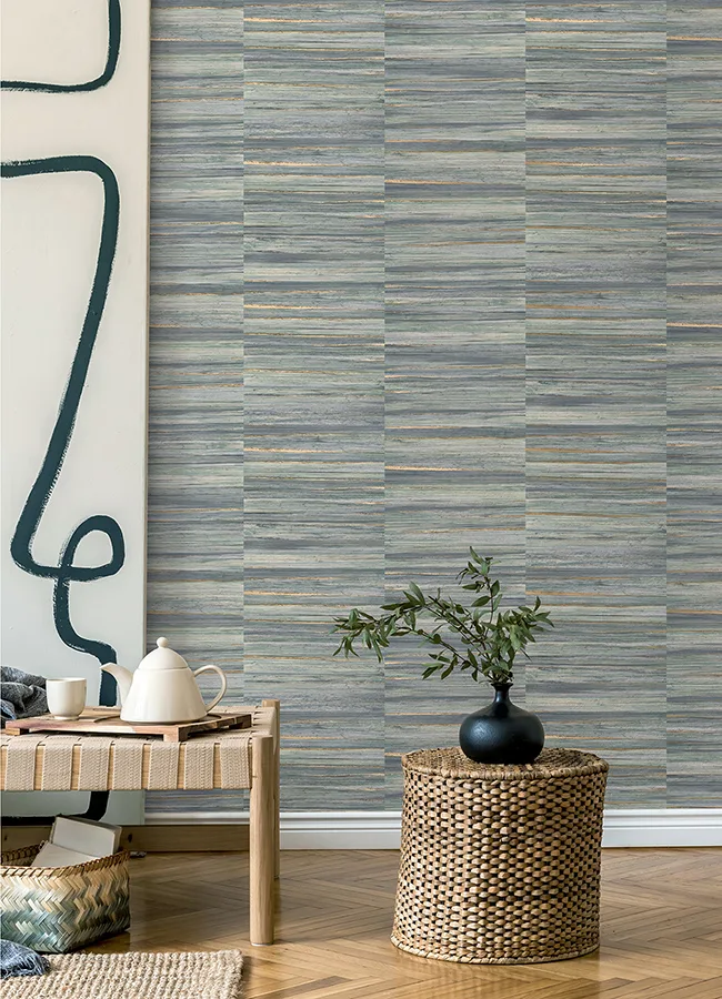 Advantage Rowan wallpaper, color Blue, SKU 4125-26745