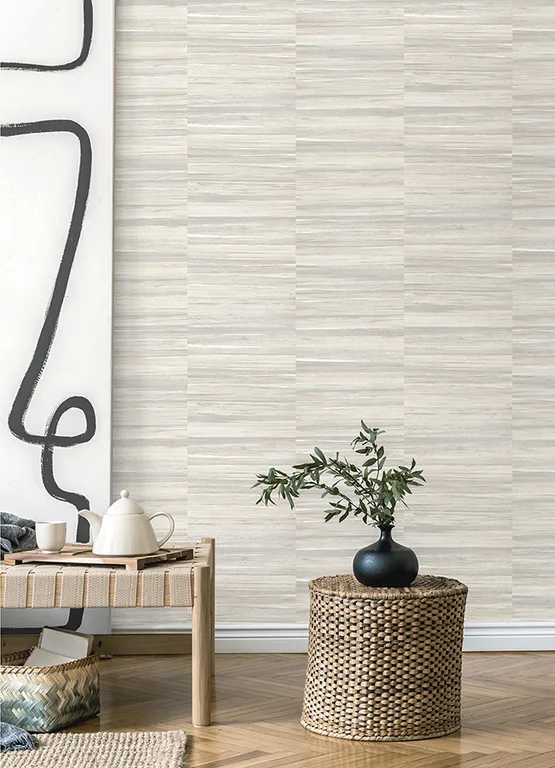 Advantage Rowan wallpaper, color White, SKU 4125-26744