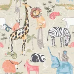Advantage Safari Animals - Beige Wallpaper | Buy Online Advantage Safari Animals wallpaper, color Beige, SKU 4203-27540
