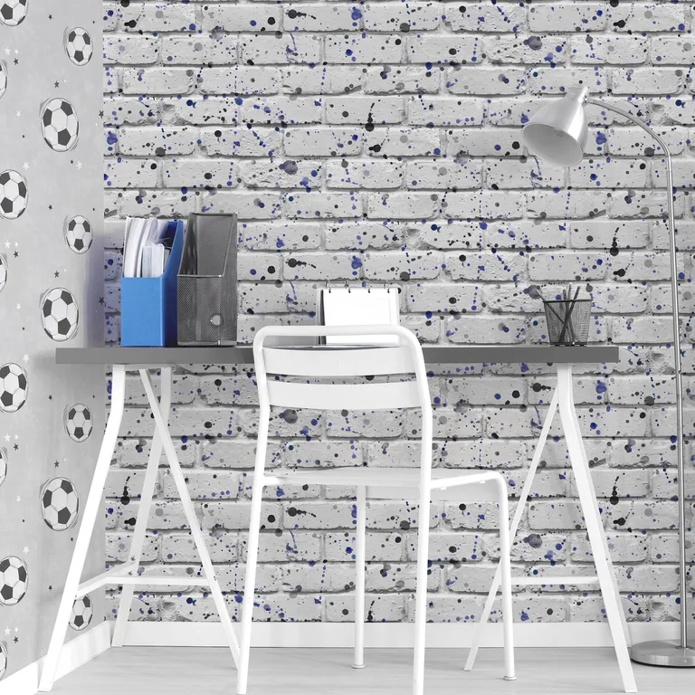 Advantage Splatter Wall wallpaper, color Grey, SKU 4203-27589