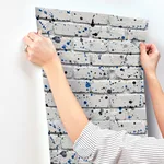 Advantage Splatter Wall - Grey Wallpaper | Buy Online Advantage Splatter Wall wallpaper, color Grey, SKU 4203-27589