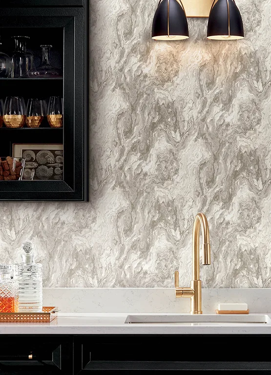 Advantage Star wallpaper, color Taupe, SKU 4168-15529
