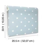 Advantage Starry Motif - Light Blue Wallpaper | Buy Online Advantage Starry Motif wallpaper, color Light Blue, SKU 4203-27583