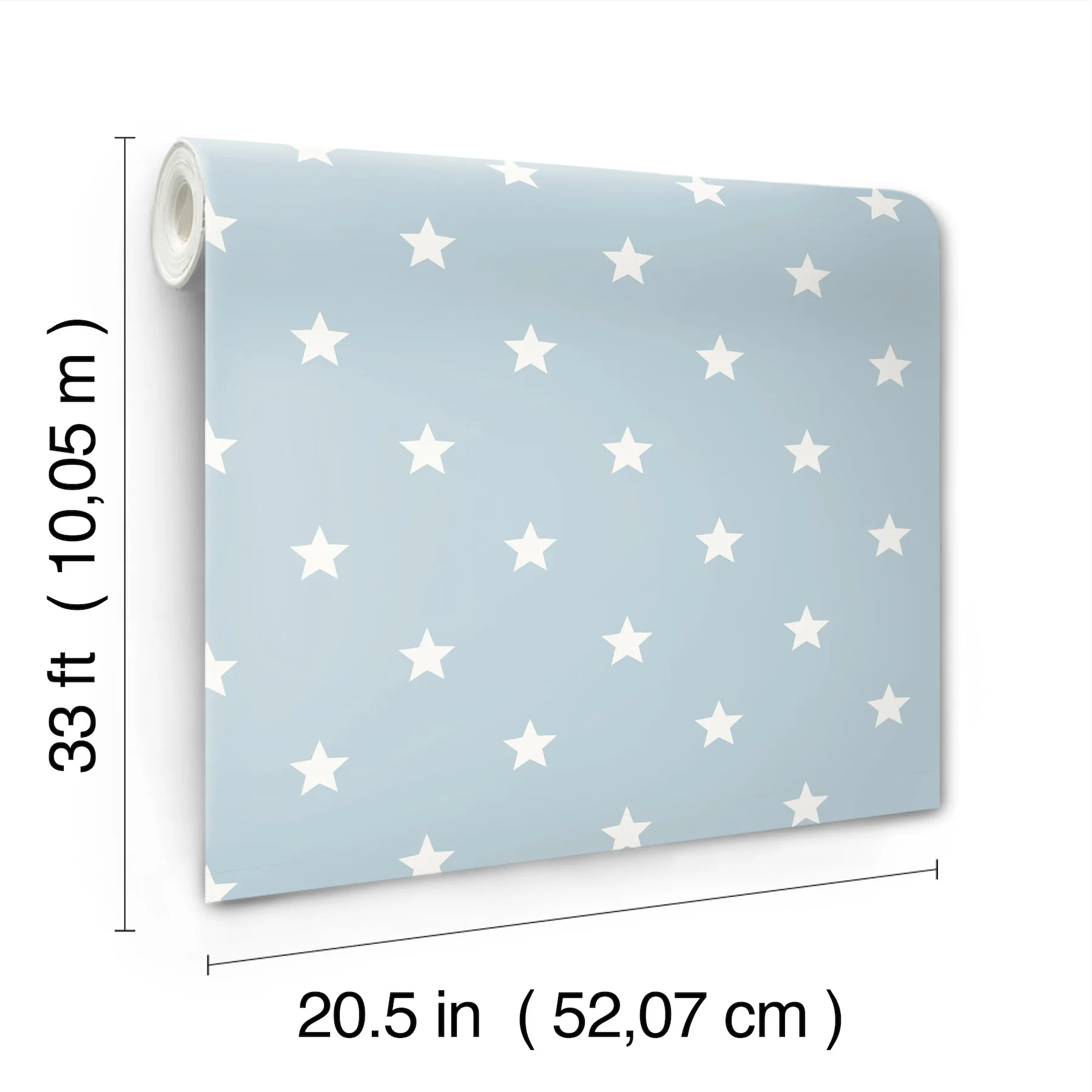 Advantage Starry Motif - Light Blue Wallpaper | Buy Online Advantage Starry Motif wallpaper, color Light Blue, SKU 4203-27583