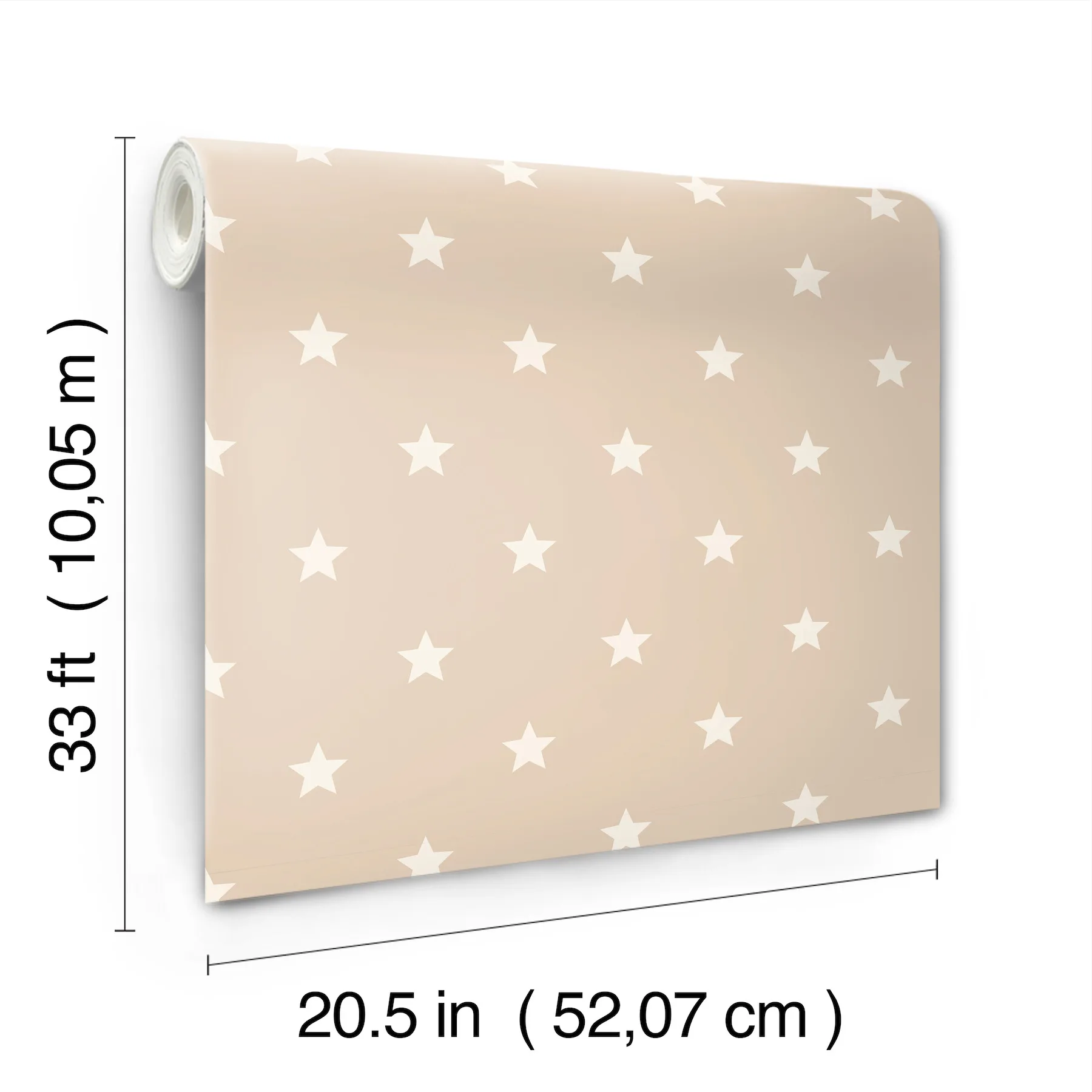 Advantage Starry Motif - Light Brown Wallpaper | Buy Online Advantage Starry Motif wallpaper, color Light Brown, SKU 4203-27581