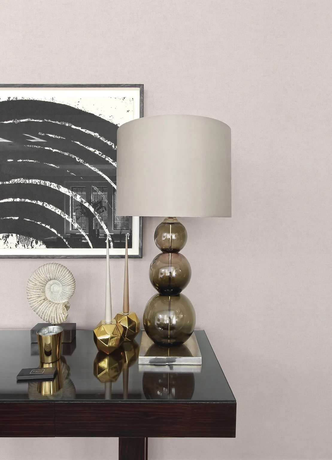 Advantage Steno wallpaper, color Blush, SKU 4082-381979