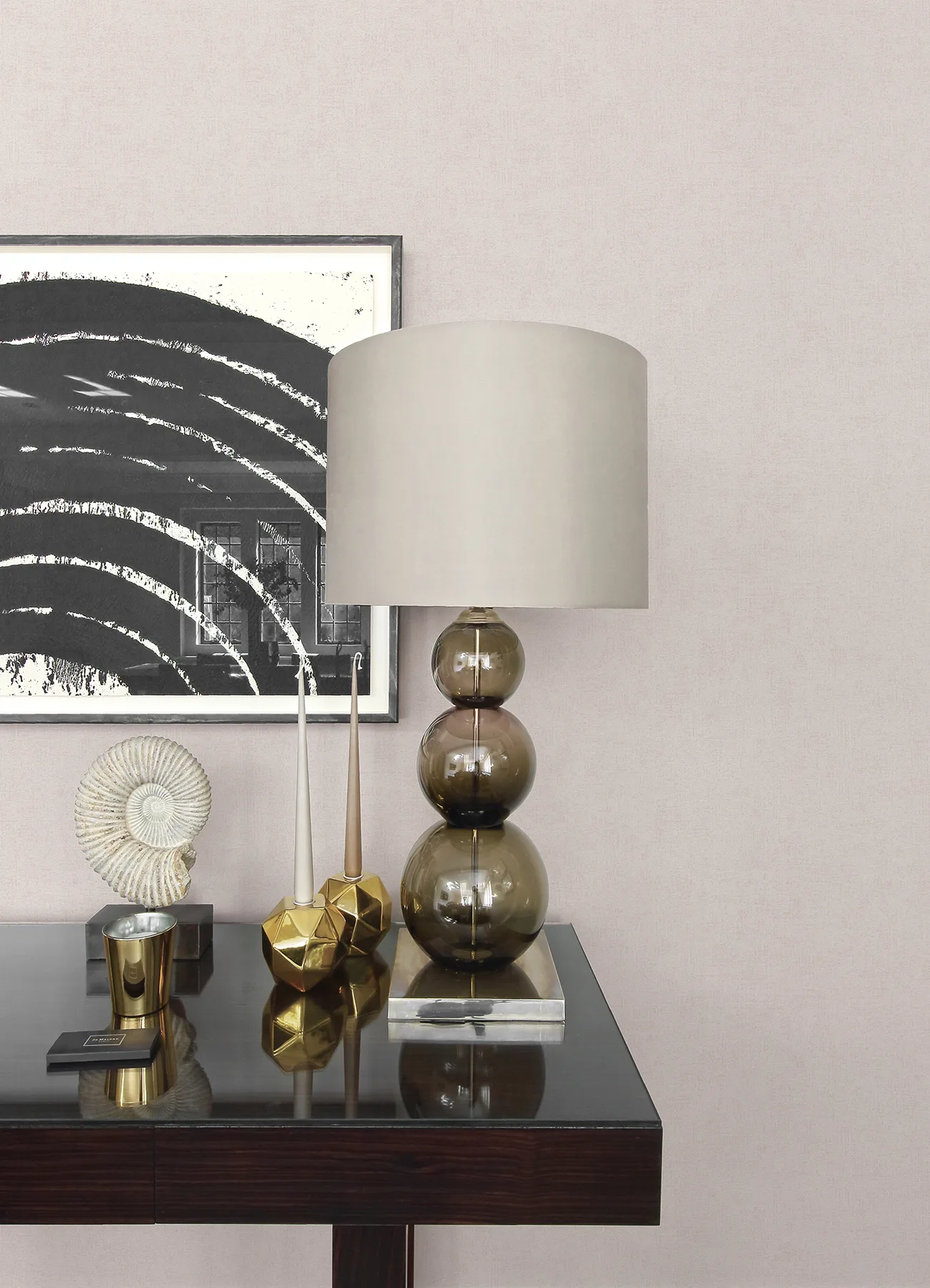 Advantage Steno wallpaper, color Blush, SKU 4082-381979