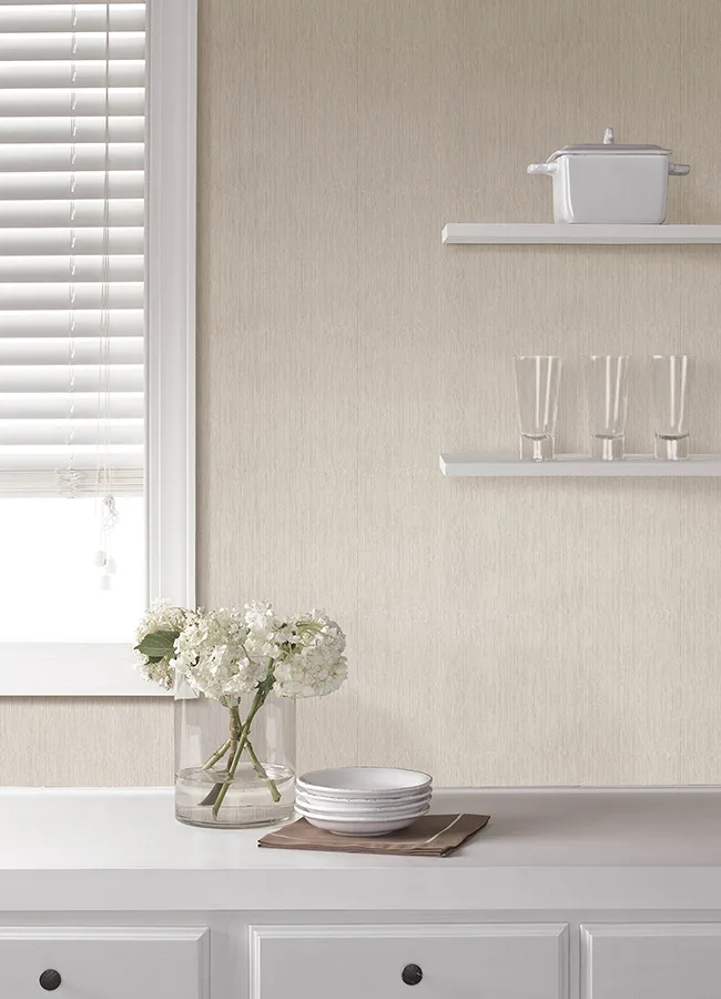 Advantage Sunshower wallpaper, color Dove, SKU 4168-16636