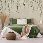 Advantage Trailing Ivy wallpaper, color Green, SKU 4164-50942
