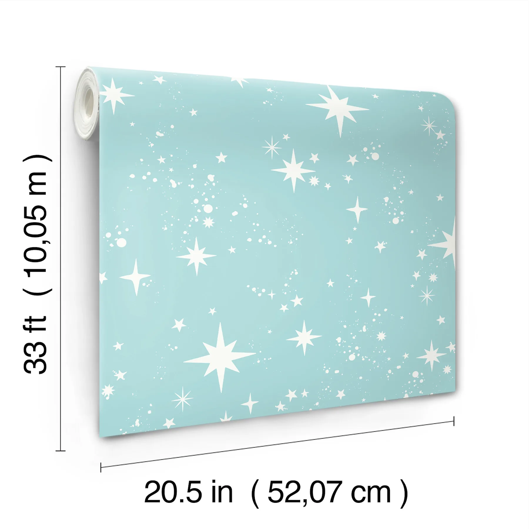 Advantage Twinkle wallpaper, color Light Blue, SKU 4203-27567