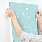 Advantage Twinkle wallpaper, color Light Blue, SKU 4203-27567