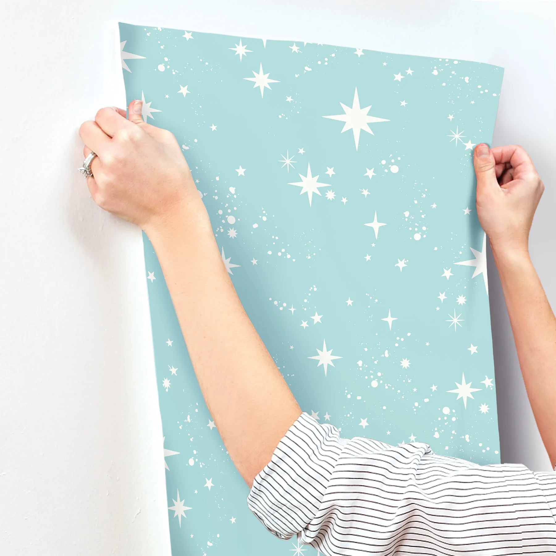 Advantage Twinkle wallpaper, color Light Blue, SKU 4203-27567