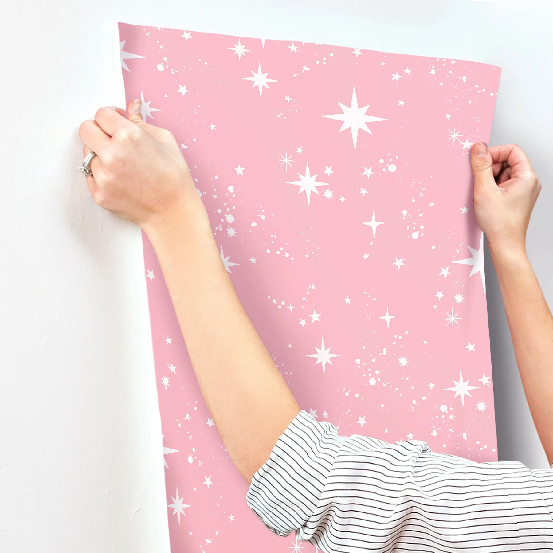 Advantage Twinkle - Pink Wallpaper | Buy Online Advantage Twinkle wallpaper, color Pink, SKU 4203-27566