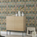 Advantage Villon - Mustard Wallpaper | Buy Online Advantage Villon wallpaper, color Mustard, SKU 2980-560572