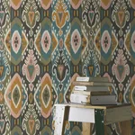 Advantage Villon - Mustard Wallpaper | Buy Online Advantage Villon wallpaper, color Mustard, SKU 2980-560572