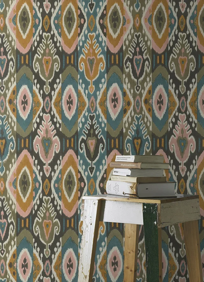 Advantage Villon - Mustard Wallpaper | Buy Online Advantage Villon wallpaper, color Mustard, SKU 2980-560572