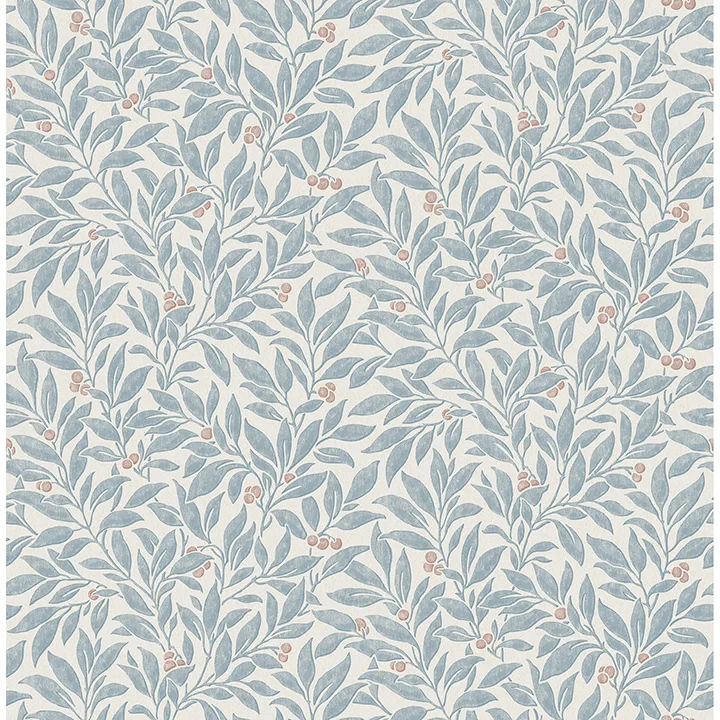 Advantage Winter Berry wallpaper, color Blue, SKU 4164-M1841