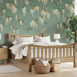 Advantage Wisteria wallpaper, color Green, SKU 4164-50940