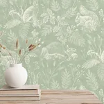 Advantage Woodland - Green Wallpaper | Buy Online Advantage Woodland wallpaper, color Green, SKU 4164-M1801