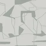 Antonina Vella Abstract Geo - Fog & Silver Wallpaper | Buy Online Antonina Vella Abstract Geo wallpaper, color Fog & Silver, SKU MD7111