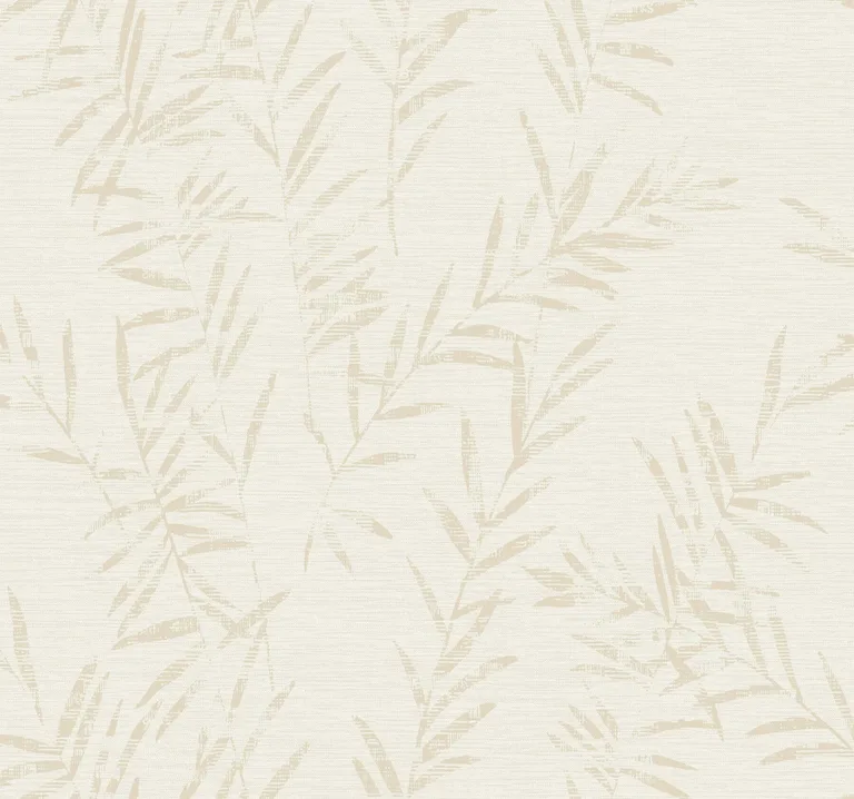 Antonina Vella Allerton Bamboo wallpaper, color Alabaster, SKU AB3065