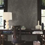 Antonina Vella Allerton Bamboo - Black Wallpaper | Buy Online Antonina Vella Allerton Bamboo wallpaper, color Black, SKU AB3061