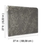 Antonina Vella Allerton Bamboo - Black Wallpaper | Buy Online Antonina Vella Allerton Bamboo wallpaper, color Black, SKU AB3061