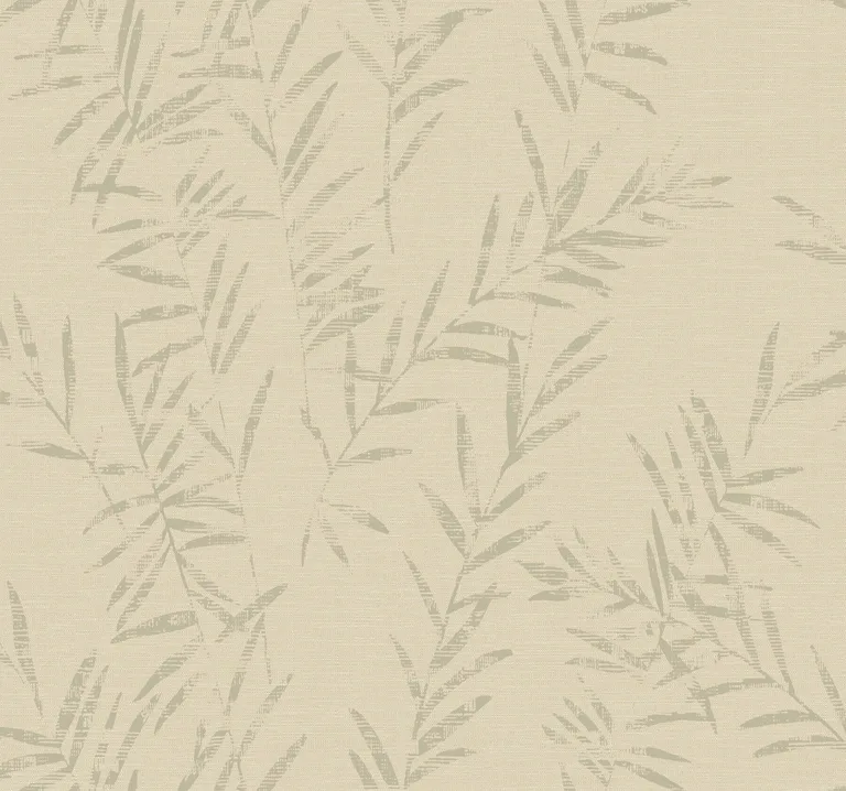 Antonina Vella Allerton Bamboo wallpaper, color Linen, SKU AB3063