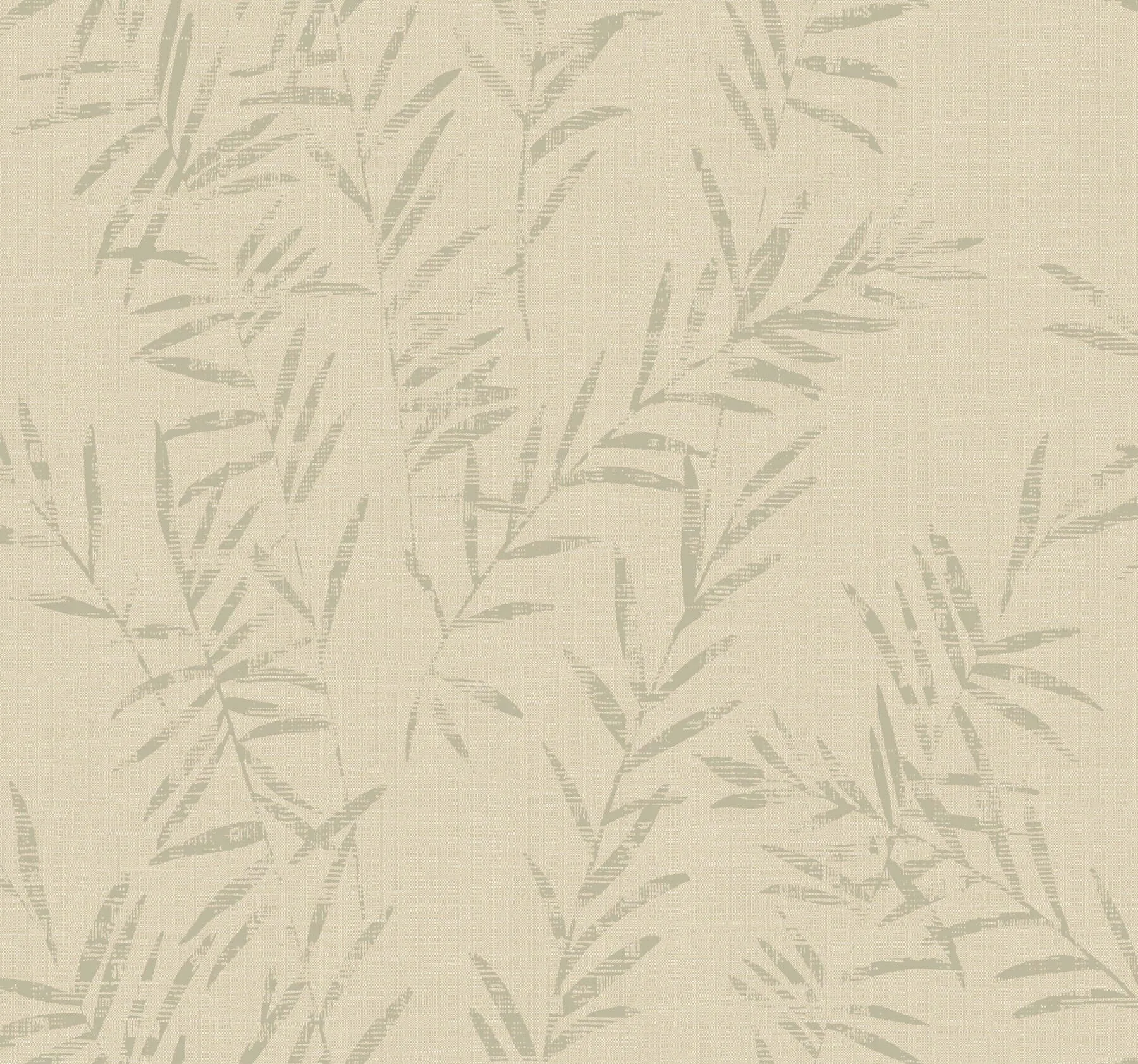 Antonina Vella Allerton Bamboo wallpaper, color Linen, SKU AB3063