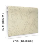Antonina Vella Allerton Bamboo - Linen Wallpaper | Buy Online Antonina Vella Allerton Bamboo wallpaper, color Linen, SKU AB3063