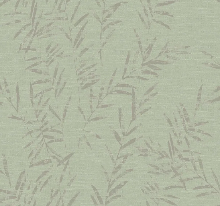 Antonina Vella Allerton Bamboo wallpaper, color Sage, SKU AB3064